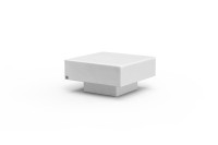 Nordic Side Table White Outdoor