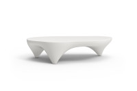 Ivory Coffee Table Outdoor White