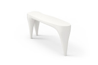 Ivory Console Outdoor White