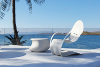 Flex Armchair White Outdoor