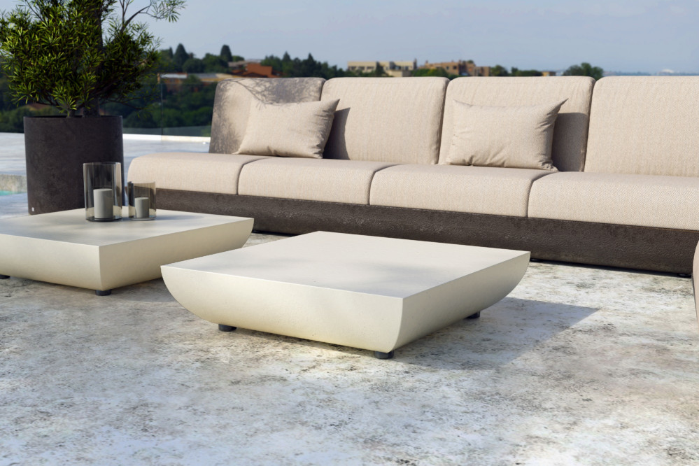 Victoria Coffee Table White Outdoor