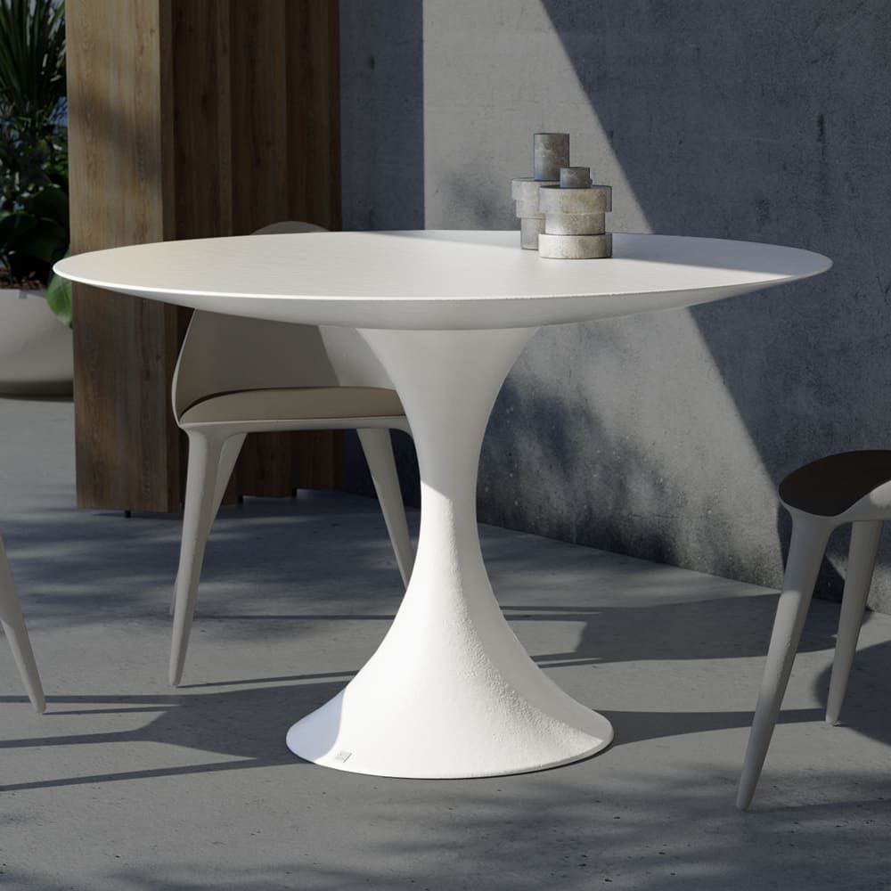 Jade tound dining table for outdoor