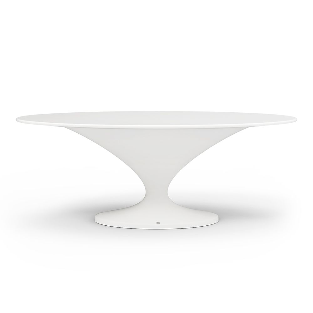 Charm dining table white for outdoor