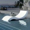 Nordic chaise longue for outdoor